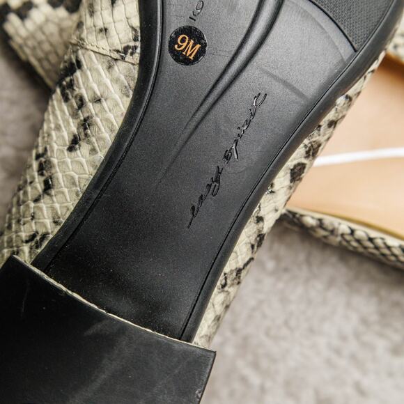 Easy Spirit Caldise Snake Print Leather Block Heel Shoes Womens Size 9 NWOB - Picture 7 of 15